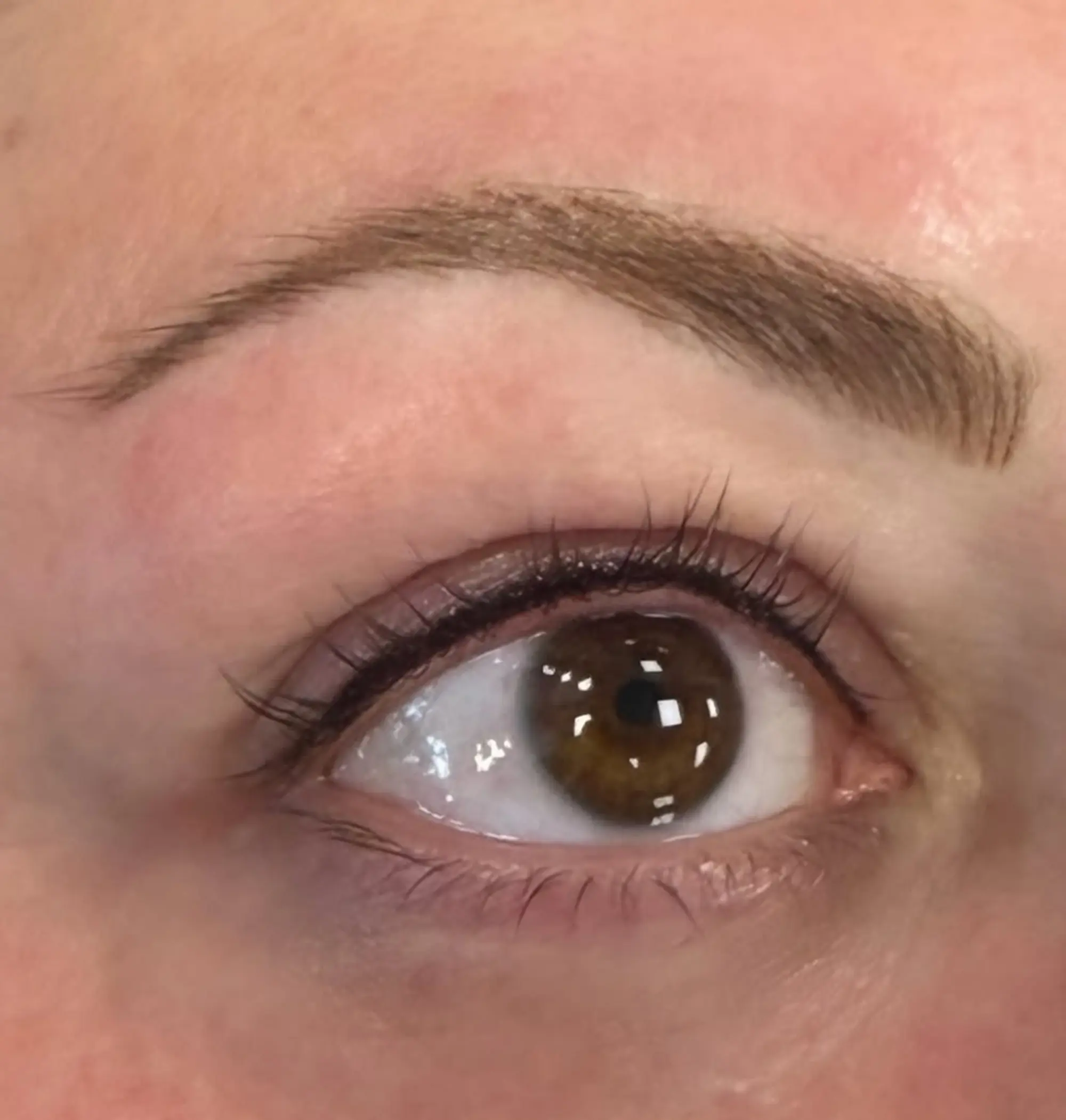 Valerie's Adventure Time | MRI Safety And Eyeliner Tattoos? contrast of before and after eyeliner tattoo